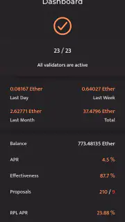 Beaconchain Dashboard screenshot 8