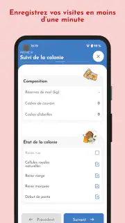 BeePerf - carnet de ruches screenshot 3