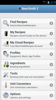 BeerSmith 3 Mobile Homebrewing screenshot 1