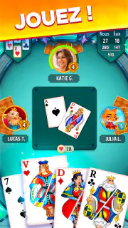 Belote & Coinche, jeu en ligne screenshot 1