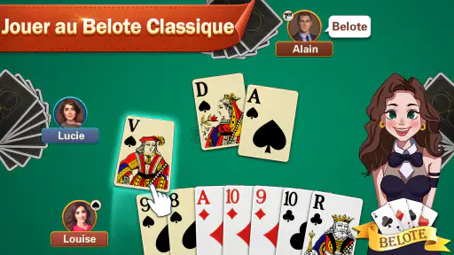 Belote et Coinche - Hors ligne screenshot 4