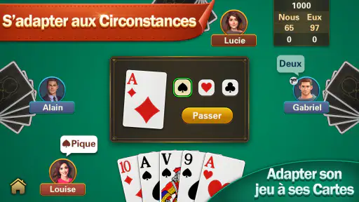Belote et Coinche - Hors ligne screenshot 6