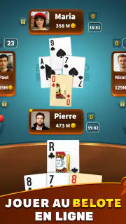 Belote - Rami Online HD screenshot 6