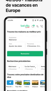 Belvilla-Locations de vacances screenshot 1