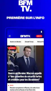 BFM TV - radio et news en live screenshot 3