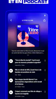 BFM TV - radio et news en live screenshot 8
