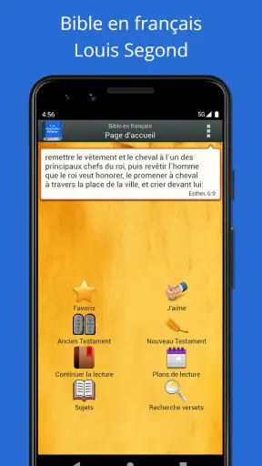 Bible en français Louis Segond screenshot