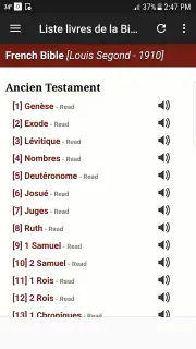 Bible en français Louis Segond screenshot 2