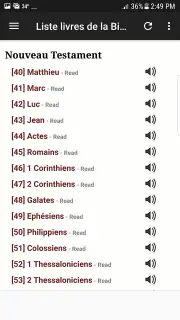 Bible en français Louis Segond screenshot 3