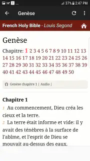 Bible en français Louis Segond screenshot 4