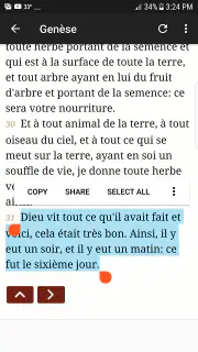 Bible en français Louis Segond screenshot 5