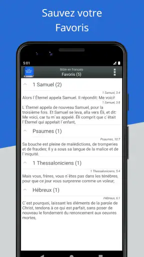 Bible en français Louis Segond screenshot