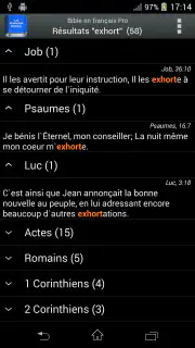 Bible Louis Segond PRO screenshot 4