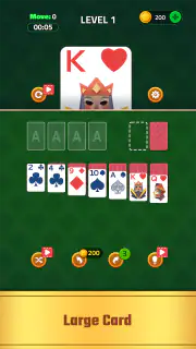 Big Card Solitaire screenshot 1