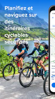 Bikemap: Itinéraire vélo & GPS screenshot 1