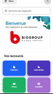 Biogroup screenshot 2