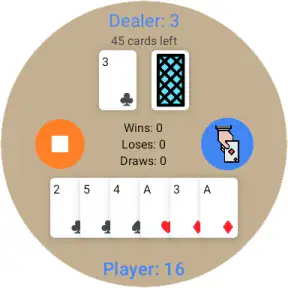 Blackjack screenshot 2