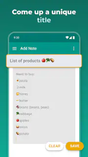 Bloc-notes - notes simples screenshot 3