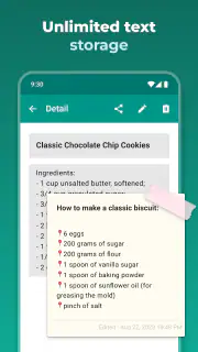 Bloc-notes - notes simples screenshot 7