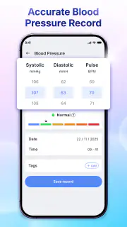 Blood Sugar & BP Monitor screenshot 2