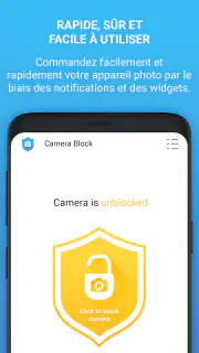 Bloqueur Camera - Anti espion screenshot 3