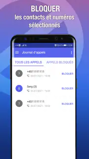 Bloqueur d'Appels – Blocage screenshot 5