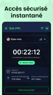 Bolt VPN - Secure VPN Proxy screenshot 3