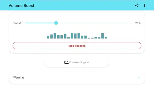Booster de volume screenshot