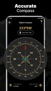 Boussole - Compass GPS screenshot 6