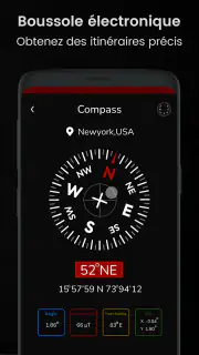 Boussole : Digital Compass App screenshot 1