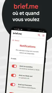 Brief.me : l'actu qui compte screenshot 7