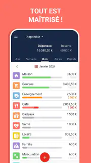 Budget et suivi de dépenses screenshot 4