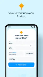 Busbud: Bus et Train partout screenshot 1