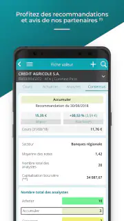 CA Bourse screenshot 5