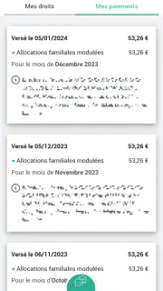 Caf - Mon Compte screenshot 3