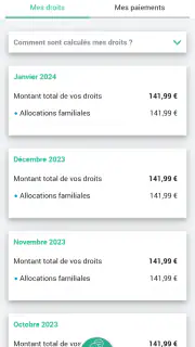 Caf - Mon Compte screenshot 4