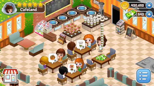 Cafeland - Jeu de Restauration screenshot 1