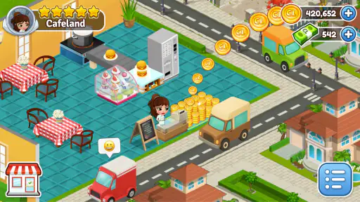 Cafeland - Jeu de Restauration screenshot 3