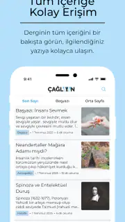Çağlayan Dergisi screenshot 1