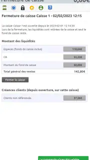 Caisse enregistreuse en ligne screenshot 6