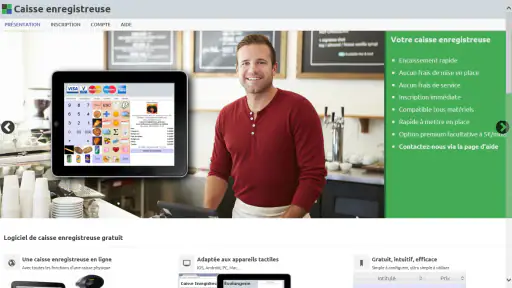 Caisse enregistreuse en ligne screenshot 7