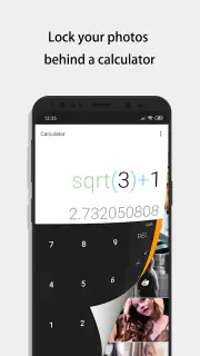 Calculator - photo vault screenshot 1