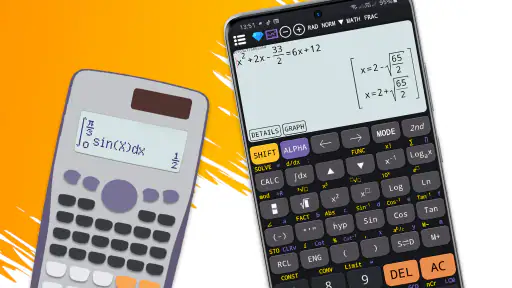 Calculatrice scientifique 991 screenshot