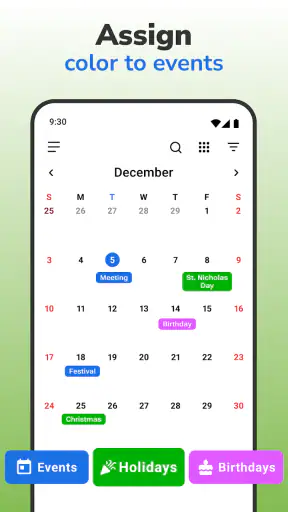 Calendar 2025: Simple Calendar screenshot