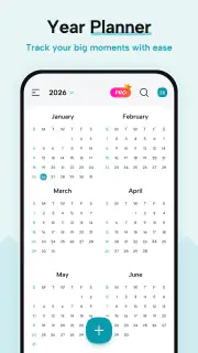Calendar 2026 screenshot 1