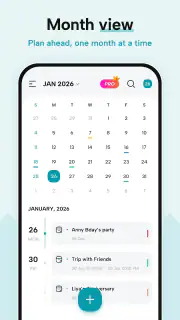 Calendar 2026 screenshot 2