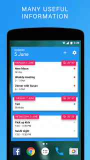 Calendar Widget: Agenda - Beau screenshot 5