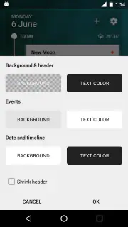 Calendar Widget: Agenda - Beau screenshot 8