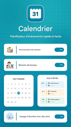 Calendrier screenshot