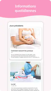 Calendrier de Grossesse screenshot 3